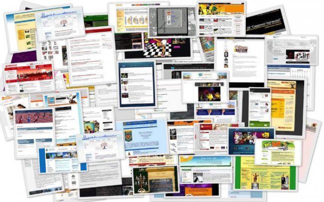      landing page