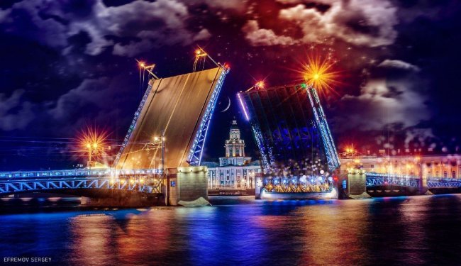 Развод мостов Питер